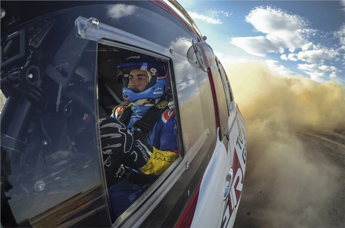 Alonso undertaking Dakar Rally testing programme with Toyota