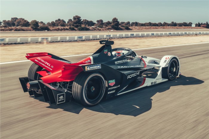 Porsche reveals 99X Electric Formula E racer