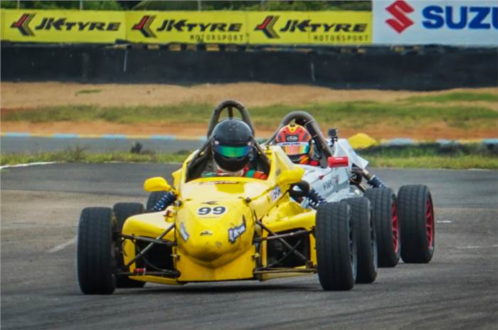 2019 JK Tyre NRC, Round 2: Raghul Rangasamy takes LGB Formula 4 lead