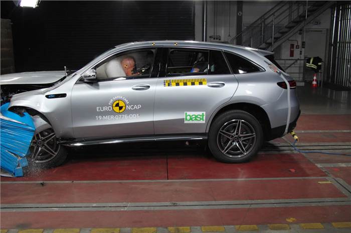 Mercedes-Benz EQC awarded 5-star Euro NCAP safety rating