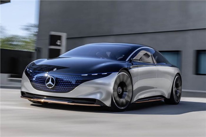 Mercedes-Benz Vision EQS concept EV unveiled