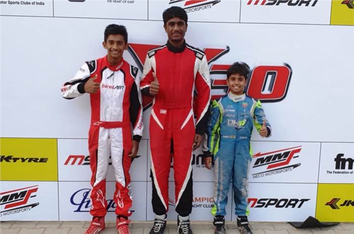 JK Tyre National Karting Championship: Umashankar, Alva clinch top honours in X-30 class