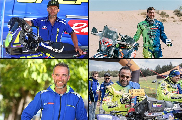 Sherco TVS announces rider line-up for 2019 PanAfrica Rally