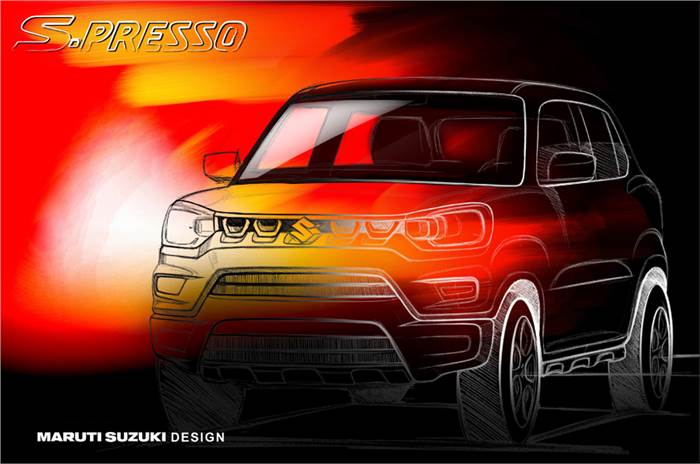 Maruti Suzuki S-Presso teased ahead of September 30 launch