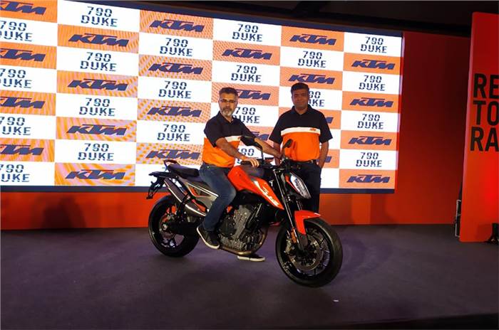 KTM 790 Duke launched at Rs 8.64 lakh