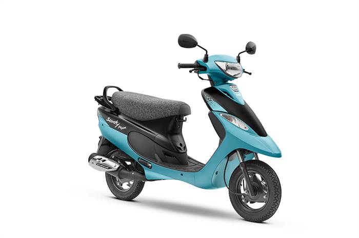 TVS Scooty Pep Plus Matte Edition launched at Rs 44,764