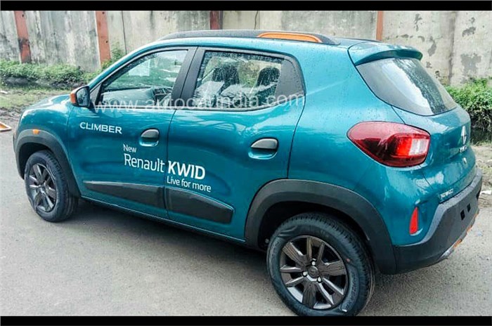 Renault Kwid facelift interior revealed ahead of launch
