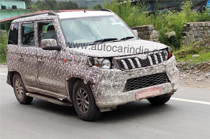 Mahindra TUV300 Plus facelift in the works