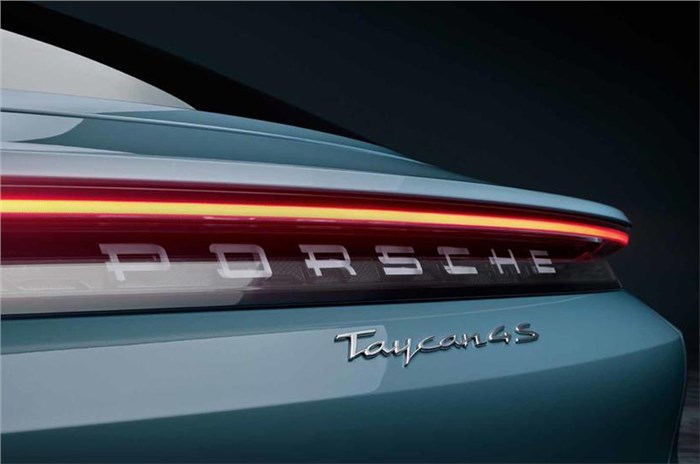 Porsche Taycan 4S EV unveiled