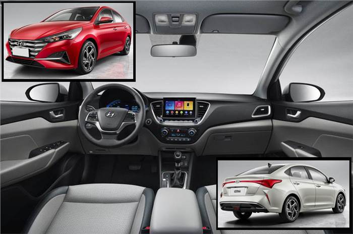Hyundai Verna facelift interior revealed