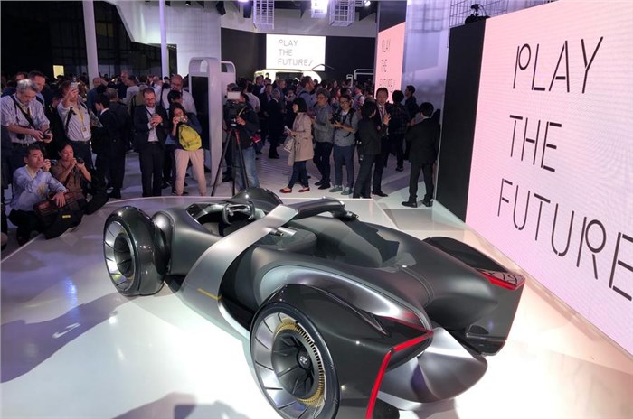 Toyota unveils e-Racer concept at Tokyo motor show