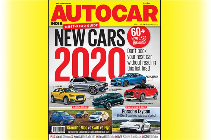 Autocar India November 2019 issue out now!