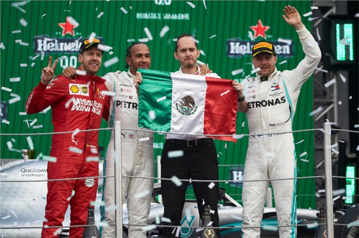Hamilton wins 2019 Mexican GP to close in on title