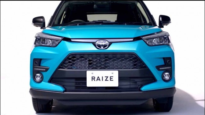 Toyota Raize compact SUV: first images