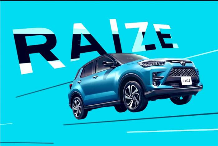 Toyota Raize compact SUV: first images