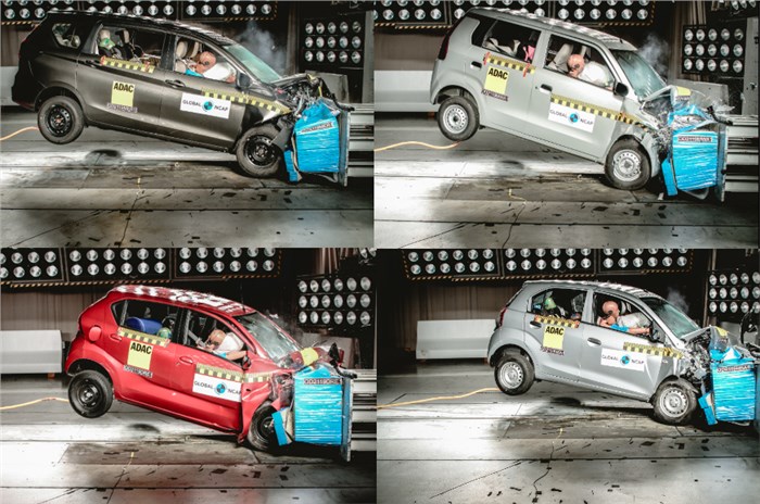 Global NCAP releases results of latest round of crash tests