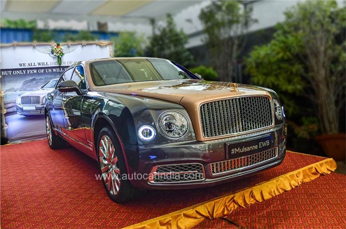 Bentley delivers first Mulsanne EWB in Karnataka