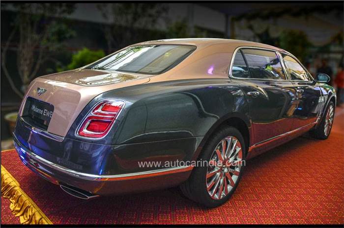 Bentley delivers first Mulsanne EWB in Karnataka