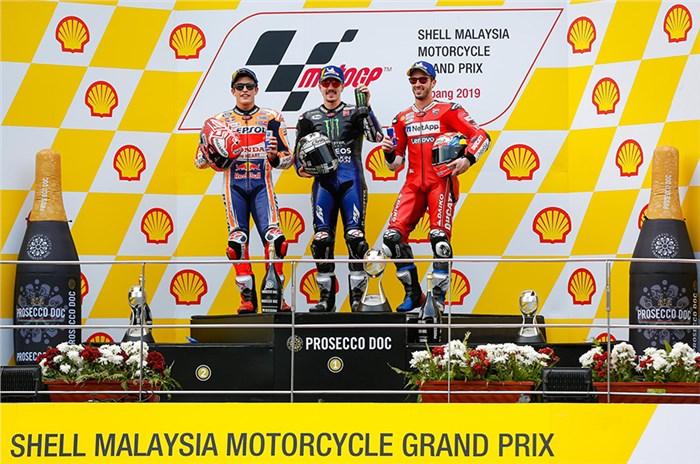 Malaysian MotoGP: Vinales beats Marquez in Sepang