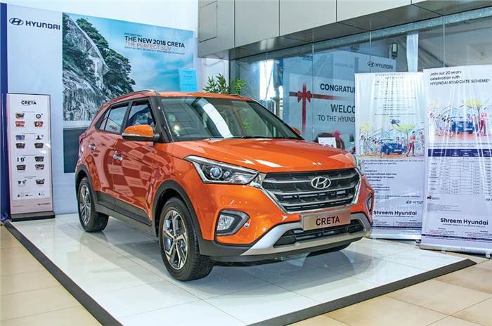 Hyundai Creta gets benefits of up to Rs 1 lakh