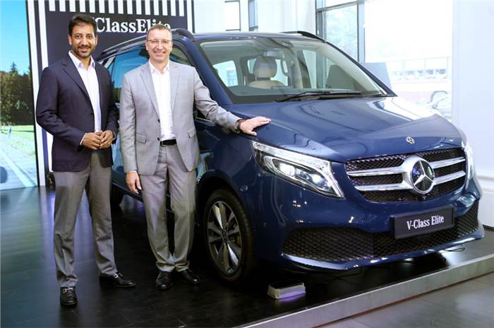 Mercedes-Benz V-class Elite launched at Rs 1.1 crore
