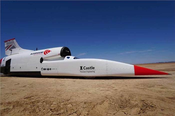 Bloodhound Land Speed Record car tops 800kph