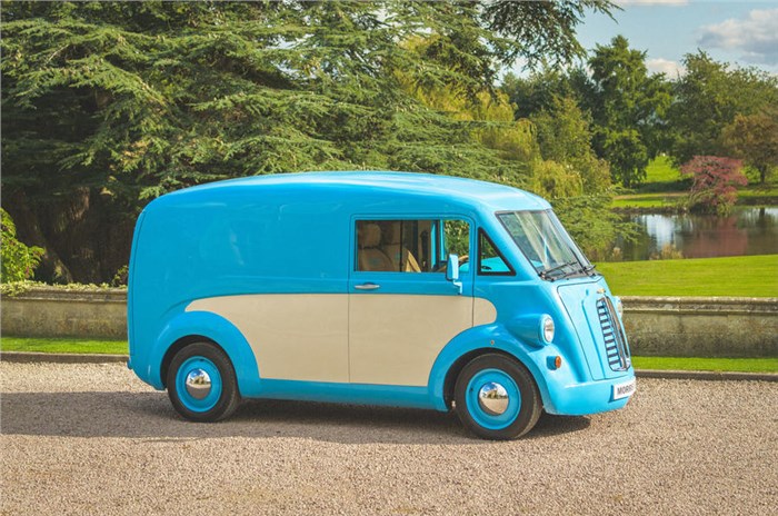 Morris Commercial JE electric van revealed