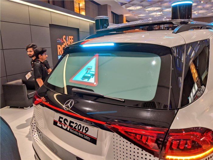 2019 Mercedes-Benz ESF safety vehicle showcased in India