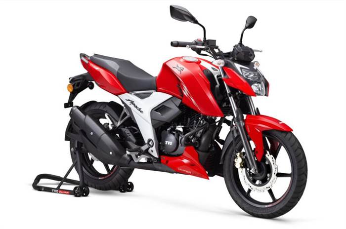 BS6 TVS Apache RTR 160 4V, RTR 200 4V launched, priced from Rs 99,950