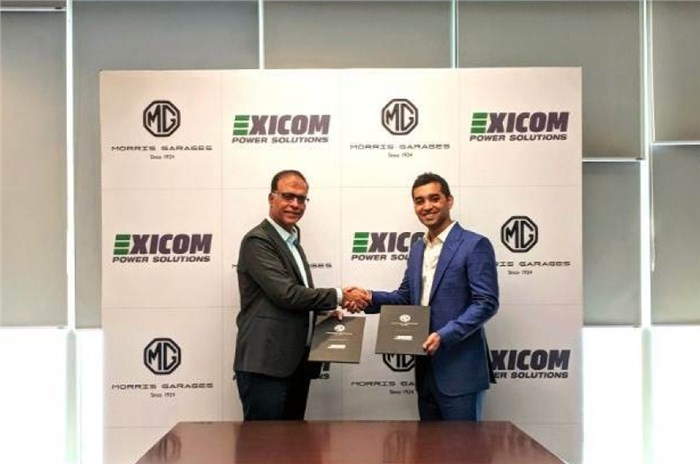 MG partners with Exicom to recycle ZS EV batteries