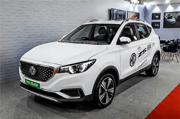 Production-spec MG ZS EV showcased at NuGen Mobility Summit