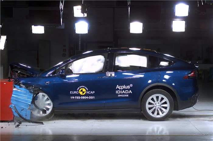 Tesla Model X awarded 5 stars in Euro NCAP crash tests