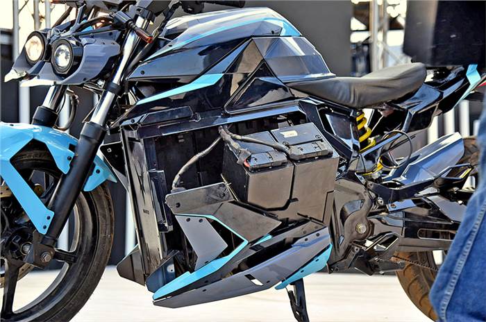 Orxa Mantis electric bike unveiled at India Bike Week 2019