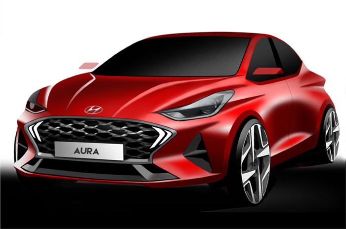 Hyundai Aura official sketches revealed