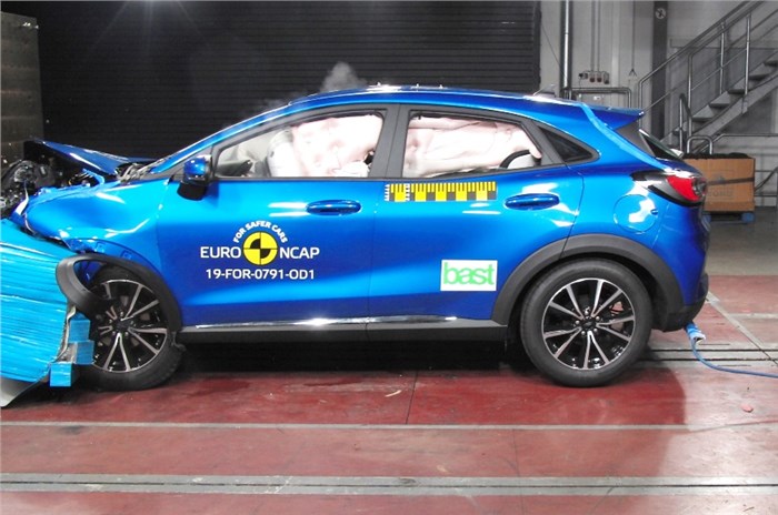 Ford Puma awarded 5-star safety rating by Euro NCAP