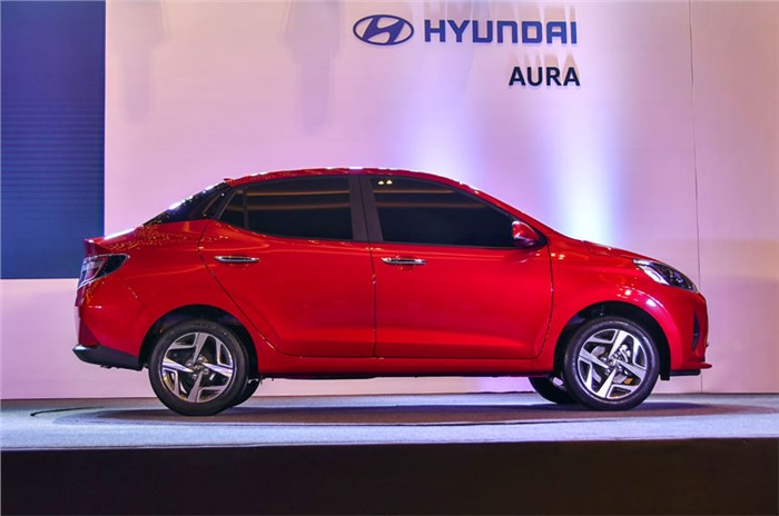Hyundai Aura compact sedan revealed