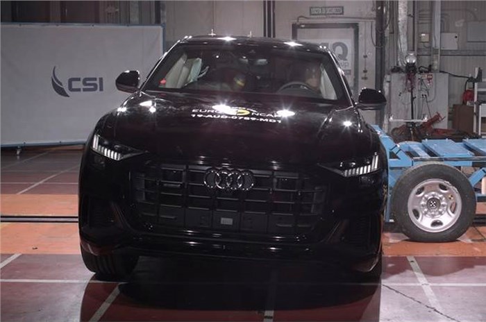 Audi Q8 gets 5-star Euro NCAP safety rating