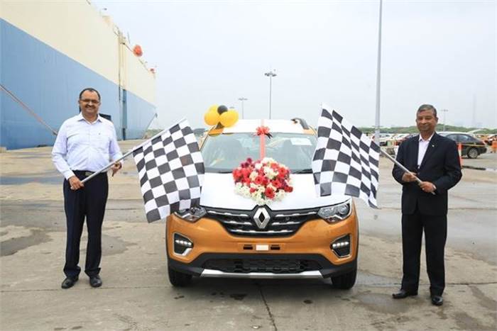 India-made Renault Triber exports begin