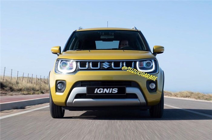 Suzuki Ignis facelift leaked