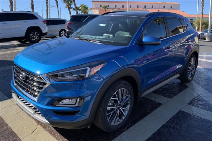 Hyundai Tucson facelift launch at Auto Expo 2020