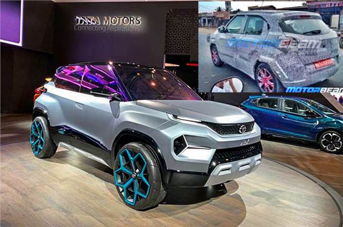 Production-spec Tata H2X spied ahead of Auto Expo unveil