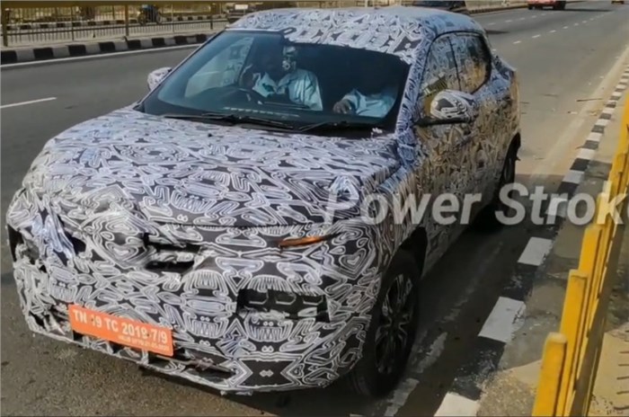 Renault HBC compact SUV spied ahead of Auto Expo unveil