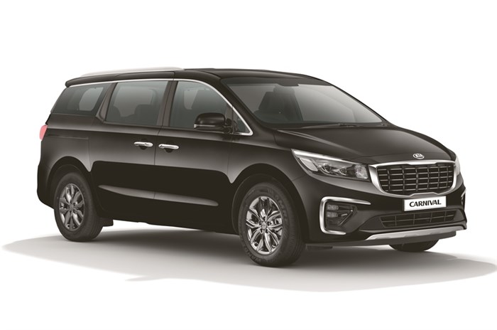 India-spec Kia Carnival variants and features revealed