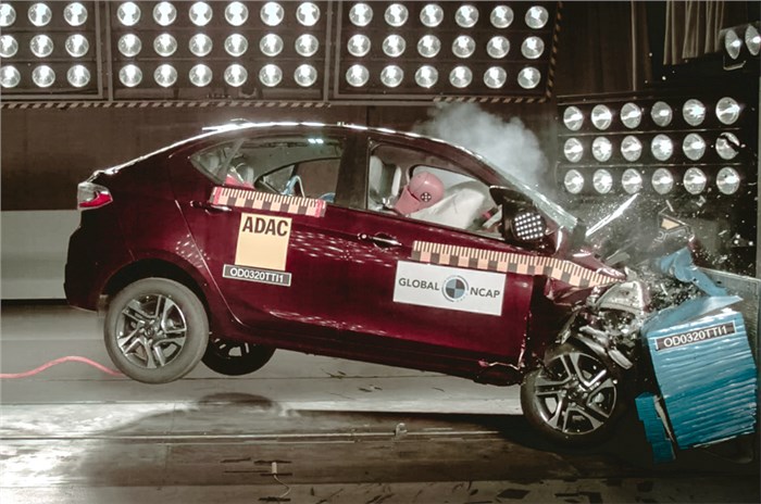 Tata Tiago, Tigor awarded four-star Global NCAP rating