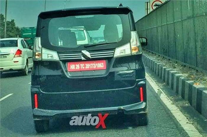 Suzuki Solio Bandit compact MPV spied in India