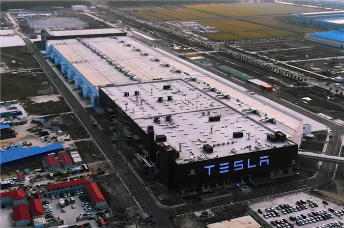 Tesla previews new small EV for China