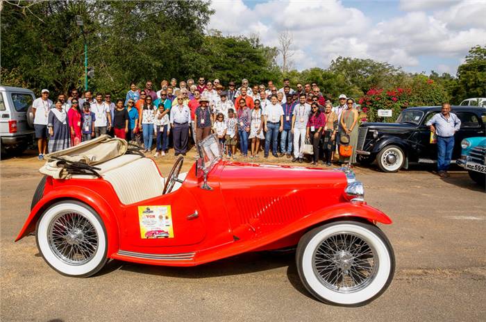 2020 Chennai to Pondy heritage drive brings together over 70 classic cars