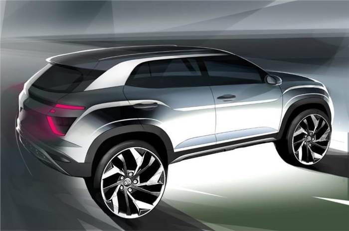 2020 Hyundai Creta previewed in official sketches ahead of Expo debut