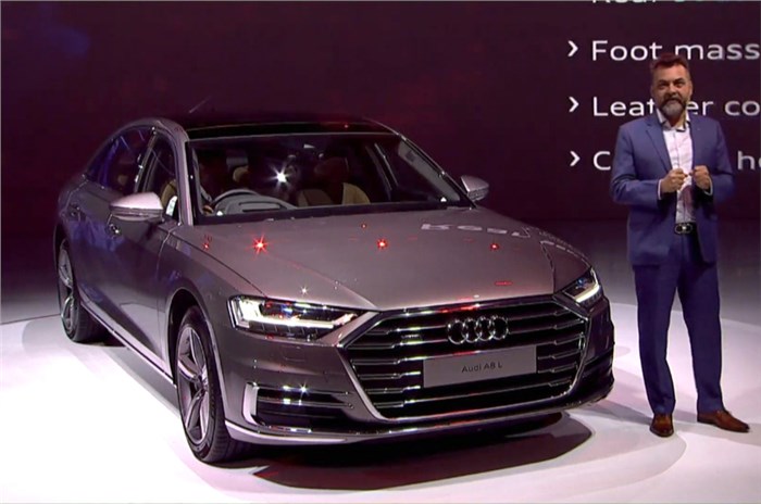 New Audi A8 L launched at Rs 1.56 crore