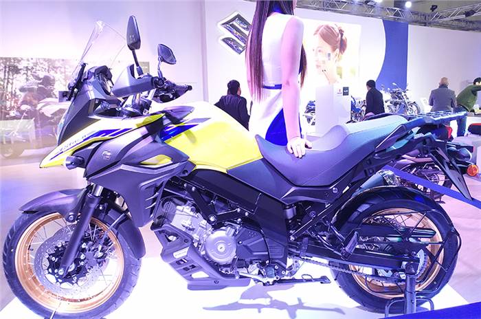 BS6 Suzuki V-Strom 650 XT showcased at Auto Expo 2020